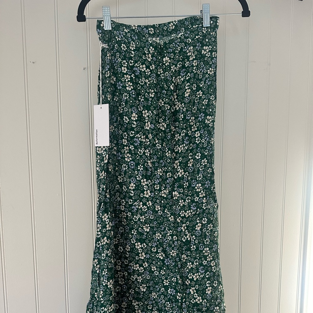 COPY - Reformation floral skirt new